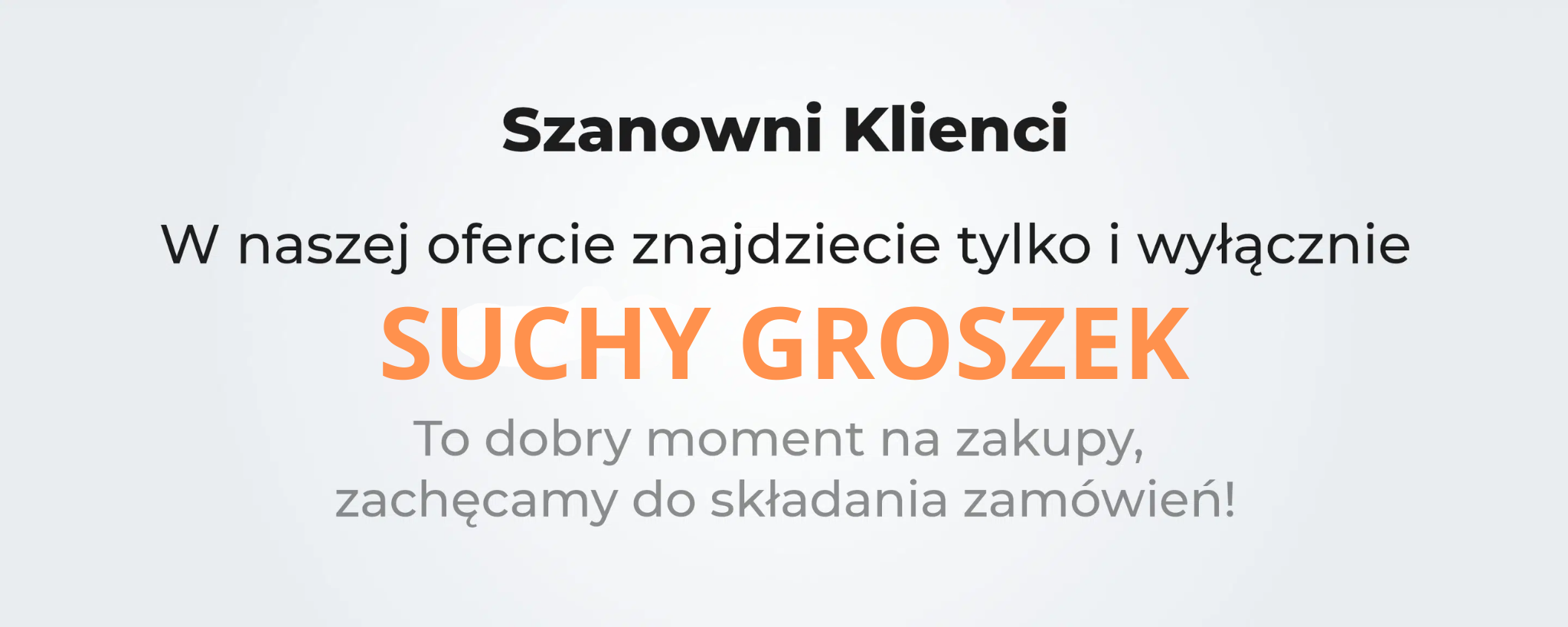 SUCHY GROSZEK